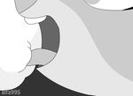  2016 alfa995 animated anthro caprine close-up dawn_bellwether disney duo face_lick female female/female greyscale judy_hopps lagomorph mammal monochrome open_mouth rabbit sheep tongue tongue_out zootopia 