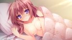  anapom bed breasts game_cg nipples nude ootori_maria shukufuku_no_kane_no_oto_wa_sakura-iro_no_kaze_to_tomo_ni 