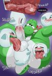 ambiguous_gender anal anthro ball_lick balls big_butt big_penis big_tongue blush bodily_fluids boo_(mario) butt digital_media_(artwork) dinosaur english_text erection fellatio genitals ghost group group_sex hi_res humanoid_genitalia juniperbean licking long_tongue looking_pleasured male male/ambiguous male/male male_penetrating mario_bros nintendo nude open_mouth oral oral_penetration orgy penetration penile penis penis_lick prehistoric_species profanity reptile rimming saliva saliva_on_balls saliva_on_penis saliva_on_tongue scalie sex simple_background slurping smile spirit teeth text tongue tongue_out tongue_out_fellatio tonguejob yoshi yoshi_(character)