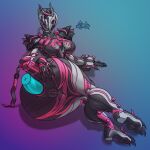 1:1 absurd_res anal anal_penetration anus big_butt biomechanical breasts butt digital_extremes disembodied_penis female genitals glowing glowing_anus glowing_genitalia glowing_pussy hi_res humanoid male medium_breasts penetration penis presenting pussy rashchaos simple_background solo tencent thick_thighs valkyr_(warframe) warframe wide_hips