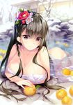  ass bathing breasts cleavage oryou 