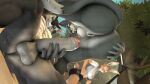 16:9 2024 3d_(artwork) anthro areola balls big_butt big_penis black_bottomwear black_clothing black_nose black_shorts blue_eyes bottomwear breasts butt canid canine canis cat_(petruz) clothing digital_media_(artwork) domestic_cat duo erection felid feline felis female foreskin fur genitals green_eyes grey_body grey_fur grey_tail hi_res humanoid_genitalia humanoid_hands humanoid_penis lagomorph leporid male male/female mammal markings multicolored_body multicolored_fur multicolored_tail nipples nofurynomad nude penis pink_areola pink_nipples pink_nose public public_sex pussy rabbit sex shirt shorts source_filmmaker_(artwork) tail tail_markings tan_body tan_fur topwear white_body white_clothing white_fur white_shirt white_tail white_topwear widescreen wolf wolf_(petruz)