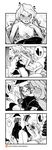  2girls ass blush breasts breasts_sucking christmas comic diana_cavendish futa_on_female futanari glasses kagari_atsuko little_witch_academia multiple_girls santa_hat santa_suit sex shiny_chariot yuriwhale 