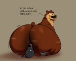 2025 5:4 anal anthro bear big_butt black_body black_ears black_eyes black_fur black_nose bodily_fluids boog_(open_season) brown_body brown_ears brown_eyes brown_fur brown_tail butt canid canine canis colossalstars digital_media_(artwork) domestic_dog duo english_text facesitting fur grey_body grey_fur half-closed_eyes hand_on_butt hi_res huge_butt looking_at_another looking_back looking_pleasured lying male male/male male_rimmed male_rimming male_rimming_male mammal motion_lines multicolored_body multicolored_fur musk musk_clouds narrowed_eyes on_back open_season oral question_mark rear_view rimming rimming_male sex sharp_teeth short_tail sitting_on_another smile sweat tail teeth text thick_thighs three-quarter_view tongue two_tone_body two_tone_fur ursine