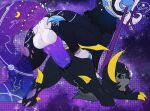 1.35:1 2024 absol animal_genitalia animal_penis anus ass_up balls black_body black_fur black_sclera blue_claws blue_penis bodily_fluids butt canine_genitalia canine_penis canine_vulva claws clenched_teeth colored constellation constellation_markings cosmic_background cosmic_fur cosmic_penis digital_drawing_(artwork) digital_media_(artwork) dotted_background duo ethereal_tail female feral foot_on_leg from_behind_position fur generation_3_pokemon genital_fluids genitals gradient_background gradient_penis green_eyes grey_body grey_fur grey_tuft hi_res horn knot leash leash_in_mouth leash_pull leashed_female male male/female markings mounting multicolored_body multicolored_fur nintendo object_in_mouth pattern_background penetration penis pokemon pokemon_(species) purple_background purple_penis quadruped rear_admiral_position rear_view sein_acediae sein_acediae_(artist) sex shaking signature simple_background step_position tail teeth tremble_lines trembling tuft vaginal vaginal_fluids vaginal_penetration white_balls white_body white_fur white_tuft yellow_claws yellow_markings