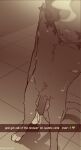 2025 3_toes after_shower anthro artist_name balls curly_hair domestic_cat dripping_wet english_text facial_scar fangs feet felid feline felis flaccid floor fur genitals hair heart_symbol hi_res holding_object holding_towel humanoid_genitalia humanoid_penis male male_anthro mammal monochrome navel nerunaur nipples nude nude_anthro nude_male penis phone_screen pubes scar selfie short_snout snout snout_scar solo spot_(noirzvault) standing tail teeth text tile tile_floor toes tongue tongue_out towel twitter_handle wet wet_body wet_fur
