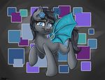  bat_pony blues4th equine fan_character female flower horse mammal my_little_pony plant pony wings 