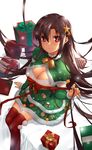  absurdres arm_support bangs bell bell_choker blush bow breasts brown_hair candy candy_cane capelet chilunchilun choker christmas christmas_ornaments cleavage crossed_ankles detached_sleeves dress floating_hair food from_above fur-trimmed_capelet fur-trimmed_dress fur-trimmed_sleeves fur_trim gift girls_frontline green_capelet green_nails hair_ornament highres holding holding_ribbon large_breasts layered_dress long_hair long_sleeves looking_at_viewer multicolored multicolored_clothes multicolored_dress nail_polish pinching purple_eyes red_legwear red_nails ribbon ribbon_choker short_dress sitting smile solo star star_hair_ornament strapless strapless_dress thighhighs thighs type_64_(girls_frontline) very_long_hair zettai_ryouiki 