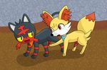  animal_genitalia animal_penis canine_penis duo erection feline_penis fennekin feral gau_(artist) hi_res litten male nintendo open_mouth penis pok&eacute;mon pok&eacute;mon_(species) pok&eacute;mon_mystery_dungeon video_games 