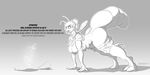  antennae arthropod black_and_white breasts claws clothing female hair human insect insect_wings koopacap mammal monochrome multi_breast torn_clothing transformation wings 