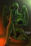  2007 breasts cthulhu cthulhu_mythos female h.p._lovecraft looking_at_viewer monster red_eyes rule_63 sitting solo tentacles unknown_artist wings 