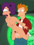  freako fry futurama timesphere turanga_leela 