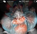  after_fisting anus bodily_fluids camera_hud colored eeveelution ejaculation excessive_genital_fluids excessive_vaginal_fluids female feral fluids_on_viewer gaping gaping_vagina generation_1_pokemon genital_fluids genitals heart_symbol hi_res iigomeow multi_nipple nintendo nipples nose_bubble pokemon pokemon_(species) solo spreading tears vaginal_fluids vaginal_squirting vaporeon vulva 
