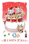  &gt;_&lt; :d :t =_= admiral_hipper_(azur_lane) amazon_(azur_lane) animal_ears antlers arm_up azur_lane bangs black_gloves blonde_hair blue_eyes blunt_bangs box braid camera candy candy_cane cat_ears chibi christmas closed_eyes closed_mouth coin commentary_request crescent crescent_(azur_lane) crescent_hair_ornament crown dress eyebrows_visible_through_hair fang flying_sweatdrops food fur-trimmed_dress fur-trimmed_hat gift gift_box glass_bottle gloves green_eyes gridley_(azur_lane) hair_ornament hair_ribbon hammann_(azur_lane) hat highres holding holding_camera holding_candy_cane in_box in_container long_hair looking_at_viewer merry_christmas mini_crown multiple_girls open_mouth p_ion pink_ribbon pout puffy_short_sleeves puffy_sleeves queen_elizabeth_(azur_lane) red_dress red_eyes red_hat reindeer_antlers reindeer_ears ribbon ringlets santa_costume santa_hat short_sleeves silver_hair sitting smile snowflakes star star_hair_ornament twintails v-shaped_eyebrows very_long_hair xd 