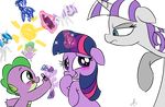  2017 alpha_channel blue_eyes blush crayons cub cute dragon drawing emositecc equine eyelashes eyeshadow friendship_is_magic frown green_eyes group hair horn magic makeup mammal mascara multicolored_hair my_little_pony purple_eyes simple_background smile sparkles spike_(mlp) teeth tongue tongue_out transparent_background twilight_sparkle_(mlp) twilight_velvet_(mlp) two_tone_hair unicorn young 