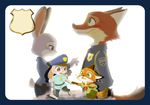  2017 anthro aomaroo canine clothed clothing disney female fox fur green_eyes judy_hopps lagomorph male mammal nick_wilde purple_eyes rabbit young zootopia 