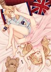  :t animal_ears arms_up azur_lane bad_id bad_pixiv_id barefoot bed blonde_hair blush closed_mouth cushion english eyebrows_visible_through_hair foot_on_face from_above hair_between_eyes lingerie long_hair long_sleeves lying multiple_girls negligee on_back on_bed on_side open_mouth pajamas pillow queen_elizabeth_(azur_lane) sidelocks sleeping spread_legs stuffed_animal stuffed_toy teddy_bear tsukigami_runa underwear union_jack upside-down very_long_hair warspite_(azur_lane) 