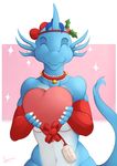  &lt;3 christmas collar dragon female happy holidays hydryl smile spinal22 