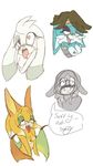  2017 ahegao anthro bat blush breasts canine cute digital_media_(artwork) dog eprit-arait fan_character female fucked_silly hair lagomorph looking_pleasured mammal nipples nude open_mouth rabbit simple_background smile sonic_(series) tongue tongue_out white_background 