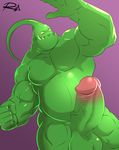  2017 balls belly big_balls big_penis erection goo green_penis green_skin huge_penis humanoid humanoid_penis league_of_legends male multicolored_penis musclegut not_furry nude penis purple_background reclamon riot_games sharp_teeth simple_background solo teeth thick_penis two_tone_penis vein video_games yellow_eyes zac_(lol) 