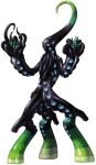  absurdres eldritch_abomination highres jewelry kazuma_kaneko no_humans nyarlathotep_(persona_2) official_art persona persona_(summon) persona_2 persona_2_tsumi ring simple_background solo teeth tentacles third-party_source transparent_background 