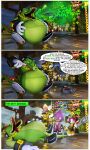 2022 3_panel_comic 3d_(artwork) anthro arthropod bee burp_cloud burping burping_up_object canid canine canis chain chameleon charmy_bee clothing confusion crocodile crocodilian dialogue digital_media_(artwork) electronics english_text espio_the_chameleon footwear gloves gold_(metal) gold_chain green_body green_scales group hand_on_belly handwear headphones hi_res hymenopteran infinite_(sonic) insect jackal lizard looking_pleasured male male_pred male_prey mammal mask open_mouth orange_clothing orange_footwear orange_shoes orange_topwear orange_vest outside pilot_helmet purple_body purple_clothing purple_footwear purple_scales purple_shoes reptile scales scalie sega shoes sitting sleeping sonic_forces sonic_the_hedgehog_(series) sound_effects speech_bubble text tongue tongue_out topwear vector_the_crocodile vest vore vorefan16 vowelless vowelless_sound_effect white_clothing white_gloves white_handwear yellow_eyes zzz