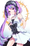  blush dress euryale_(fate/apocrypha) fate/apocyrpha long_hair purple_hair side_ponytail smile violet_eyes 