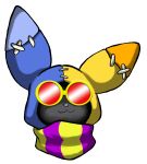 2021 absurd_res alpha_channel anthro black_body black_fur blue_clothing blue_hat blue_headwear clothing colored dark_chronicle dark_cloud digital_drawing_(artwork) digital_media_(artwork) english_description eyewear front_view fur goggles hat headgear headshot_portrait headwear hi_res kerisugi lagomorph leporid level-5 light lighting long_ears male male_(lore) male_anthro mammal moon_person osmond_(dark_cloud) pattern_clothing pattern_scarf pink_nose portrait purple_stripes rabbit scarf seam_(sewing) shaded simple_background smile smiling_at_viewer solo striped_clothing striped_scarf stripes transparent_background yellow_eyewear yellow_goggles yellow_scarf