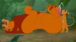  arched_back cub cum cum_on_face cum_on_head disney father father_and_son feline incest licking lion looking_pleasured lying male male/male mammal mufasa on_back oral orgasm orgasm_face parent penis simba size_difference son the_lion_king theoryofstrings tongue tongue_out young 