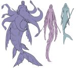 basheer_(starfleetrambo) beard cephalopod_merfolk facial_hair father_(lore) father_and_child_(lore) female fin group hair holding_melee_weapon holding_object holding_polearm holding_spear holding_weapon humanoid humanoid_merfolk kraken kraken_merfolk lucius_(starfleetrambo) male marine melee_weapon merfolk oarfish oarfish_merfolk oskar_(starfleetrambo) parent_(lore) parent_and_child_(lore) polearm shark_merfolk siren siren_and_scientist sketch spear split_form starfleetrambo tail tail_fin taur tentacles trans_(lore) trans_man_(lore) trio weapon