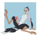 accipitriform anklet anthro avian big_penis bird bodily_fluids bracelet bracelet_only building building_destruction destruction dripping feet genital_fluids genitals hi_res jewelry long_legs macro male masturbation multiple_piercings narusewolf necklace necklace_only nude penis piercing precum precum_drip prehensile_penis secretary_bird sitting slim small_waist solo spread_legs spreading talons tapering_penis toes unusual_anatomy unusual_genitalia unusual_penis