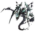  arknights crystal duel_monster floating glowing glowing_eyes lowlight_kirilenko mon3tr_(arknights) mon3tr_(summon)_(arknights) monster no_humans official_art open_mouth solo spikes teeth third-party_source transparent_background 