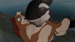  16:9 ambiguous_gender anthro beethoven_(dogbold_system) blender_(artwork) blender_eevee_(artwork) canid canine canis cetacean collar digital_media_(artwork) dogbold_system dolphin domestic_dog eye_contact hi_res hunting_dog inflatable looking_at_another male male/ambiguous mammal marine oceanic_dolphin orca orca_(allbadbadgers) pool_toy toothed_whale widescreen 