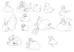2014 aggron belly big_belly eeveelution feral garchomp generation_1_pokemon generation_2_pokemon generation_3_pokemon generation_4_pokemon generation_6_pokemon granbull group hi_res huge_belly nidoqueen nintendo overweight pokemon pokemon_(species) saphiros shinx skarmory sliggoo tyranitar vaporeon vivillon vore wobbuffet