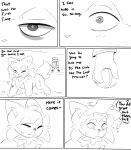 absurd_res clothing comic dialogue duo eye_bags eyes_closed female feral generation_9_pokemon half-closed_eyes headpat hi_res human male mammal narrowed_eyes nervous nintendo pokeball pokemon pokemon_(species) praise sad sparkles sparkling_eyes spicykiwi sprigatito story thomas_(spicykiwi) tulip_(spicykiwi) wide_eyed wounded