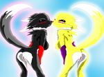  digimon halfblackness renamon tagme 