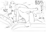 bed canid canine canis delsol dingo doctor duo english_text furniture hospital hospital_bed hospital_gown hospital_room impregnation jamie_(delsol) male male/male male_impregnating_male male_impregnation mammal murid murine onomatopoeia public public_sex rat rodent server_dingo sex sketch sound_effects text unnamed_character wolf wrapped_legs