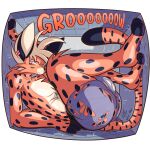 1:1 absurd_res alpha_channel anthro birb_allegro body_size_growth boxer_briefs boxer_briefs_only boxers_(clothing) boxers_only bulge butt clothed clothing cracked_ground cracked_wall cracks ear_piercing felid feline glistening glistening_arms glistening_body glistening_chest glistening_thighs growth growth_lines hi_res macro macro_male macro_march male mammal markings pawpads paws pecs piercing ripping_clothing serval size_transformation spots spotted_body tearing_clothing thick_thighs topless topless_anthro topless_male torn_clothing transformation underwear underwear_only