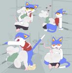 2026 anthro anthro_on_anthro anthro_penetrated anthro_penetrating anthro_penetrating_anthro ass_up background_character big_breasts big_ears blue_body blue_fur blush blush_lines bodily_fluids book bookshelf bottomless bottomwear bottomwear_down breast_play breasts buckteeth cat_tail cheek_tuft clothed clothing cum cum_in_vagina cum_inside cum_on_face cum_on_ground cumshot_on_face desk dialogue digital_drawing_(artwork) digital_media_(artwork) domestic_cat duo english_text eye_contact facial_tuft felid feline felis fellatio female female_penetrated fingering fingering_partner from_behind_position fur furniture genital_fluids gesture glistening glistening_body green_clothing grey_background hand_gesture hand_on_butt hanging_breasts heart_symbol hearts_around_head hi_res holding_arm hug hugging_another hugging_from_behind leaking_cum leaning_on_object leggings legwear library looking_at_another looking_down looking_down_at_partner male male/female male_penetrating male_penetrating_female mammal moan motion_lines mouse mouse_ears multicolored_body multicolored_fur murid murine obscured_eyes one_eye_closed open_mouth oral pants pants_down pants_on_floor partially_clothed paws penetration penile penile_penetration pivoted_ears pointing pupils raised_tail rat_tail red_clothing red_pupils rodent saliva saliva_string sequence sex sharp_teeth shirt shirt_up side_view simple_background simple_eyes sitting sitting_on_ground snazzle_snapp spread_legs spreading standing standing_sex stealth_sex sweat sweatdrop sweater sweater_vest table tail tail_around_partner teeth text titfuck tongue tongue_out topwear tuft two_tone_body two_tone_fur undressing vaginal vaginal_fingering vaginal_fluids vaginal_penetration vest white_body white_clothing white_fur white_shirt white_topwear yellow_sclera