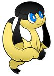  3_toes blue_eyes feral helioptile nintendo pok&eacute;mon pok&eacute;mon_(species) puffdraws reptile scalie smile solo toes video_games 