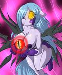  2017 areola big_breasts breasts equine fan_character fear_(suirano) female hair hair_over_eye hi_res long_hair mammal my_little_pony nipples suirano yellow_eyes 