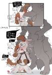 animal_genitalia animal_penis anthro balls before_and_after bite_mark_on_arm bodily_fluids brown_body brown_eyes brown_fur bruised canid canine canine_genitalia canine_penis canis chain collar comic_panel cum cum_in_ear cum_in_mouth cum_inside cum_on_chest cum_on_ear cum_on_face cum_on_ground cum_string cum_while_penetrated cumshot dialogue domestic_dog duo ear_penetration egg_vibrator ejaculation emanata eyewear faceless_anthro faceless_character faceless_male floppy_ears fur genital_fluids genitals glasses grey_body grey_fur grey_penis hand_on_hip heart_eyes heart_symbol hi_res kneeling korean_text lifting male male/male mammal mindfuck multicolored_body multicolored_fur penetration penis penis_on_face restrained_arms restrained_legs restraints sex_toy simple_background size_difference smaller_male speech_bubble standing tape text two_tone_body two_tone_fur veiny_arms vibrator vitame83 white_background white_body white_fur