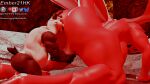 16:9 3d_(artwork) all_fours anal anthro ball_fondling balls bear big_breasts big_butt breasts butt crossgender demon digital_media_(artwork) duo ember21hk erection eye_patch eyewear female fondling ftg_crossgender fti_crossgender fti_transformation gender_transformation genitals giant_panda glistening glistening_body glistening_skin gynomorph gynomorph/male hell hi_res intersex intersex/male larger_female looking_pleasured lucia_(satina) male mammal musclegut muscular muscular_intersex muscular_male nipples non-mammal_balls non-mammal_nipples nude nude_anthro nude_intersex nude_male oral penis red_body rimming rimming_gynomorph satina_(series) sex size_difference small_dom_big_sub smaller_male stiban_(character) thick_thighs transformation wide_hips widescreen wings