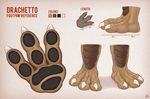  drachetto dragon feet male paws soles thaz_(artist) toes underfoot 