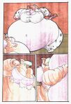  anthro belly big_belly big_breasts breasts comic cowgirl_outfit felid feline female fight huge_belly hyper hyper_belly looming mammal virus-20 