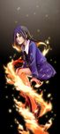  alessa_gillespie black_hair commentary_request dress fire highres long_hair sen_(drawing_block) silent_hill silent_hill_1 solo 
