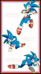  anus balls blush butt clothing collar footwear foreskin girly gloves hedgehog male mammal penis presenting presenting_hindquarters shirt shoes shorts sonic_(series) sonic_the_hedgehog white_crest 