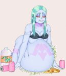 belly beverage beverage_bottle beverage_can big_belly bloated bottle container female female/female humanoid inflation overweight slightly_chubby soda soda_bottle sound_effects unknown_artist