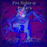  ballora_(fnaf) cable circus_baby_(fnaf) clown_nose commentary_request copyright_name english_text ennard five_nights_at_freddy's five_nights_at_freddy's:_sister_location funtime_foxy funtime_freddy hat highres korean_commentary looking_at_viewer one-eyed open_mouth party_hat smile yu_(user_yubyul) 
