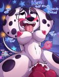 101_dalmatian_street 101_dalmatians 2024 absurd_res aged_up animal_genitalia animal_penis anthro anthro_on_anthro anthro_penetrated anthro_penetrating anthro_penetrating_anthro anthrofied areola big_breasts biped black_markings black_nose bodily_fluids breasts canid canine canine_genitalia canine_penis canis clitoris colored cum cum_in_vagina cum_inside dalmatian dated dee_dee_(101_dalmatians) detailed_background disney domestic_dog ejaculation ellipsis emanata english_text eye_roll eyebrows faceless_anthro faceless_character faceless_male fangs female female_anthro female_focus female_penetrated floppy_ears fucked_silly fur genital_fluids genitals hi_res impregnation inside internal knot knotted_penis long_ears male male/female male_penetrating male_penetrating_anthro male_penetrating_female mammal markings moan navel nipple_dip nipples onomatopoeia orgasm penetration penile penile_penetration penis penis_in_vagina pkbr4insh0ck_(artist) raised_inner_eyebrows riding saliva saliva_string sex shaded signature solo solo_focus sound_effects spots spotted_body spotted_fur spread_legs spreading stuttering tail talking_to_another talking_to_partner teeth text tongue tongue_out under_boob vaginal vaginal_penetration white_body white_fur x-ray_view year